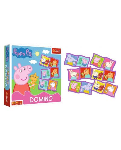 Настолна игра Domino: Peppa Pig - детска - 2