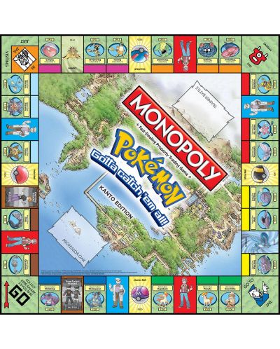 Настолна игра Monopoly - Pokemon: Kanto Edition - 4