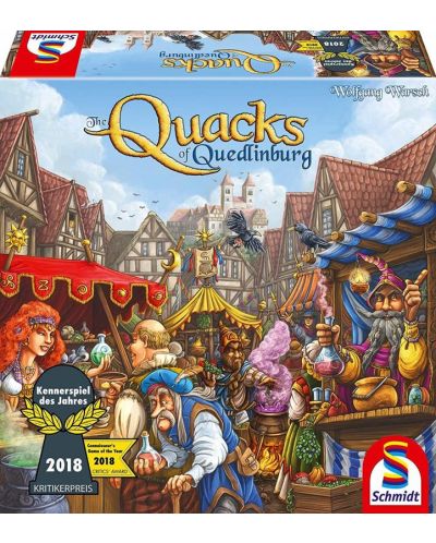 Настолна игра The Quacks of Quedlinburg - стратегическа - 1