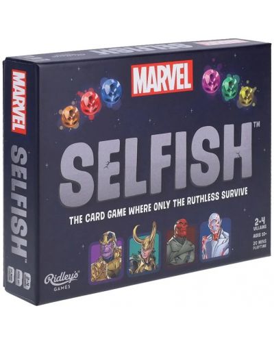 Настолна игра Selfish: Marvel Edition - Стратегическа - 1