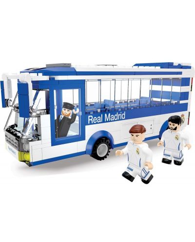 3D пъзел Nanostars от 267 части - Автобус на FC Real Madrid - 1