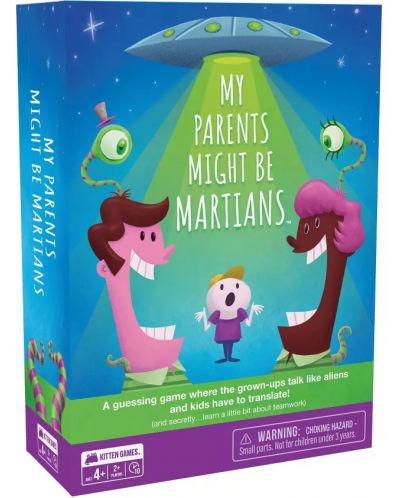 Настолна игра My Parents Might Be Martians - Парти - 1