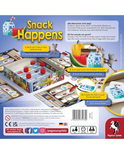 Настолна игра Snack Happens - Детска - 2