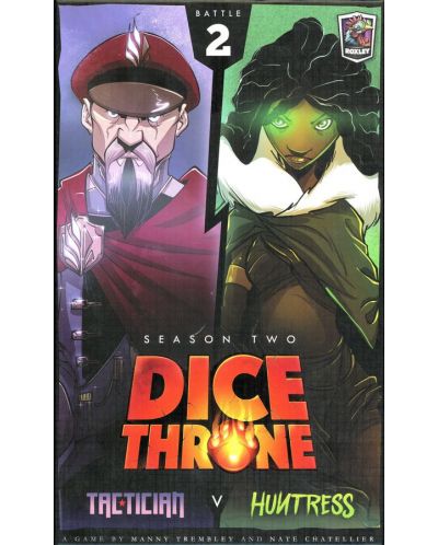 Настолна игра Dice Throne: Season 2 - Tactician vs Huntress - Семейна