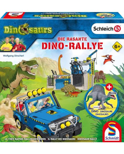 Настолна игра Dinosaurs: Dino-Rallye - Детска - 1