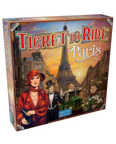 Настолна игра Ticket To Ride: Paris - Семейна - 1