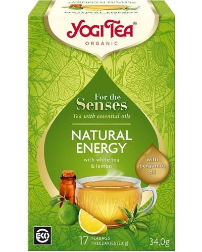 Natural Energy Билков чай, 17 пакетчета, Yogi Tea - 1