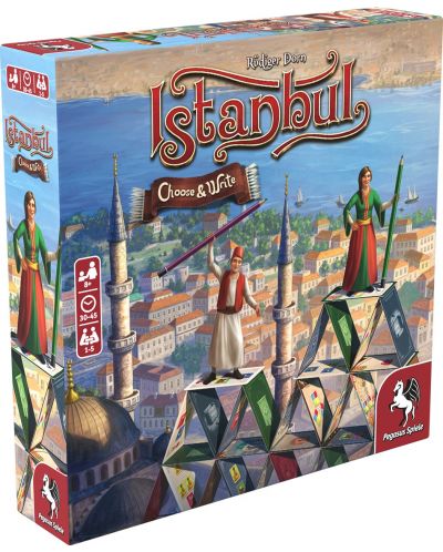 Настолна игра Istanbul: Choose & Write - семейна - 1