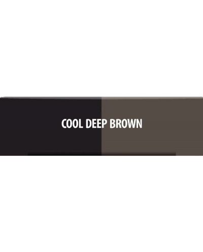 NAM Пудра за вежди, 01 Cool Deep Brown, 2.5 g - 3