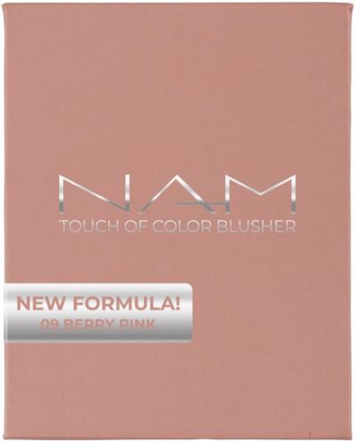 NAM Руж Touch of Color, 09 Berry Pink, 7 g - 2