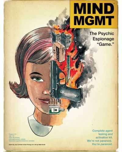 Настолна игра Mind MGMT: The Psychic Espionage "Game". - Стратегическа - 1