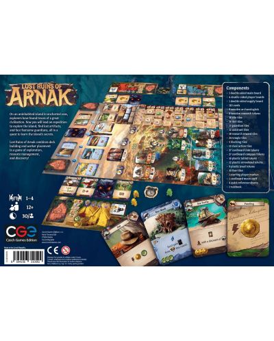 Настолна игра Lost Ruins of Arnak - стратегическа - 2