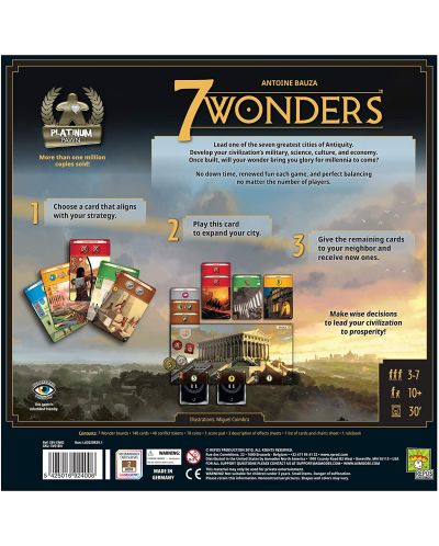 Настолна игра 7 Wonders (2nd Edition) - семейна - 2