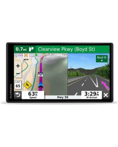 Навигация за автомобил Garmin - DriveSmart 55 Full EU MT-S, черна - 1