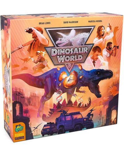 Настолна игра Dinosaur World - стратегическа - 1