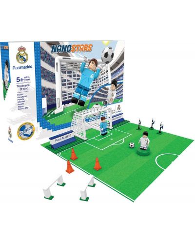 3D пъзел Nanostars от 79 части - Футболна врата на FC Real Madrid - 2