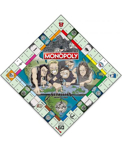 Настолна игра Monopoly - Metallica - 3