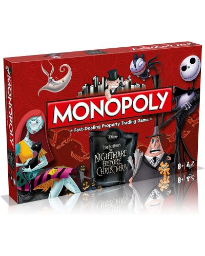 Настолна игра Monopoly - The Nightmare Before Christmas - 1