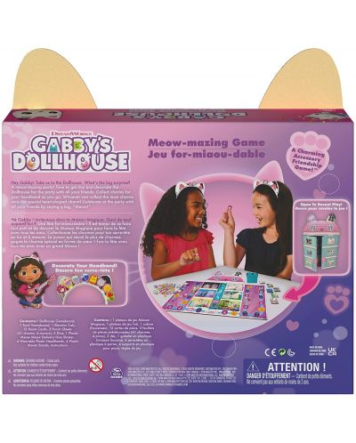Настолна игра Gabby's Dollhouse - детска - 7