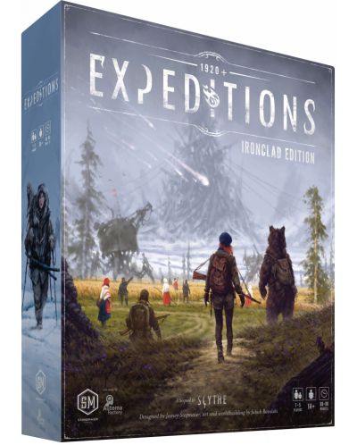 Настолна игра Expeditions (Ironclad Edition) - стратегическа - 1