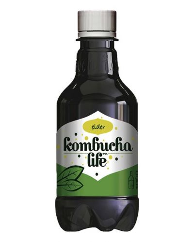 Elder Натурална напитка, 330 ml, Kombucha Life - 1