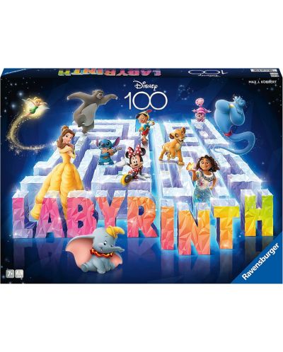 Настолна игра Disney Labyrinth 100th Anniversary - детска - 1