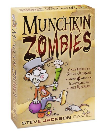Настолна игра Munchkin Zombies - Кооперативна