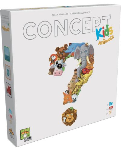 Настолна игра Concept Kids: Animals - детска - 1