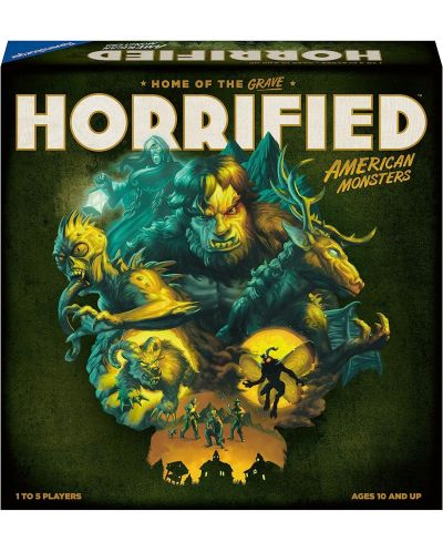 Настолна игра Horrified: American Monsters - кооперативна - 1