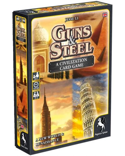Настолна игра Guns & Steel - стратегическа - 1