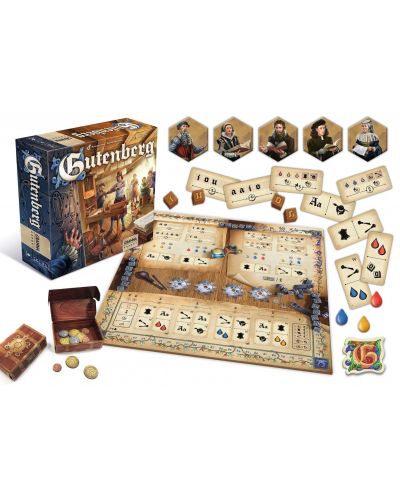 Настолна игра Gutenberg - стратегическа - 3