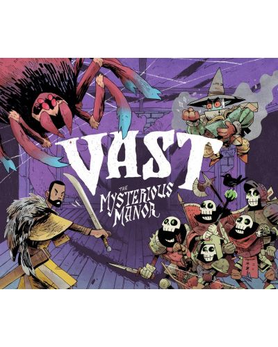 Настолна игра Vast: The Mysterious Manor - стратегическа - 1
