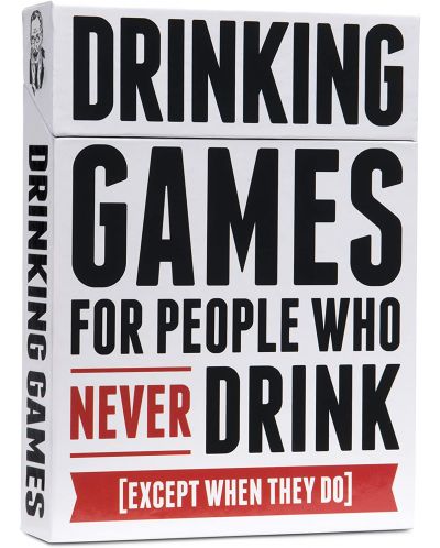 Настолна игра Drinking Games for People Who Never Drink (Except When They Do) - Парти - 1