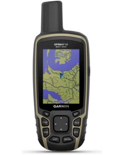 Навигация Garmin - GPSMAP 65, 2.6'', 16GB, черна/кафява - 4