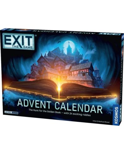 Настолна игра EXiT Advent Calendar: The Hunt for the Golden Book - кооперативна - 1