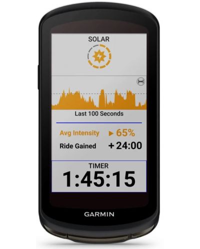 Навигация за колело Garmin - Edge 1040 Solar, 3.5'', 64GB, черна - 1