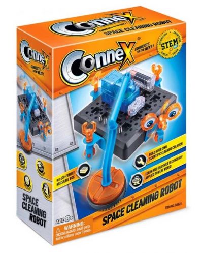 Образователен STEM комплект Amazing Toys Connex - Космическият робот чистач - 1