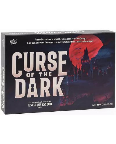 Настолна игра Professor Puzzle: Curse of the Dark - 1