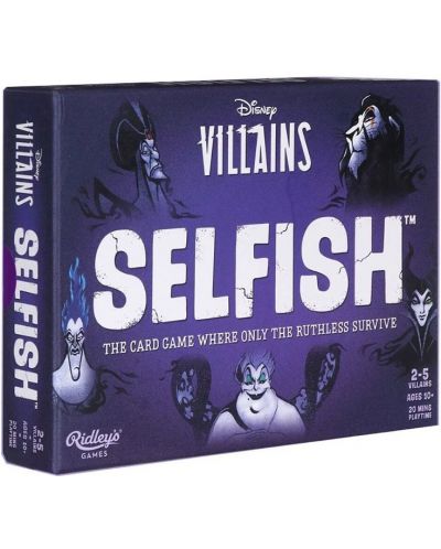 Настолна игра Selfish: Disney Villains - Стратегичека - 1