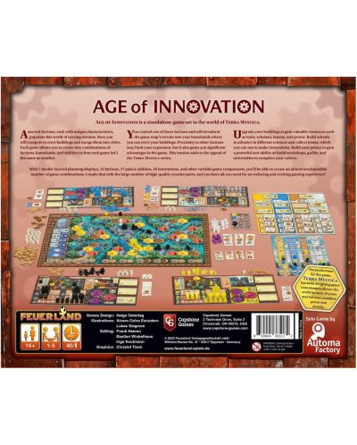 Настолна игра Age of Innovation - Стратегическа - 2