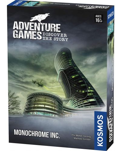 Настолна игра Adventure Games - Monochrome Inc - семейна - 1