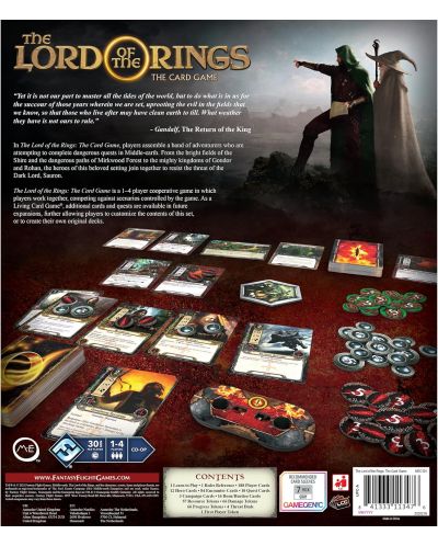 Настолна игра The Lord of the Rings: The Card Game Revised Core Set - 3