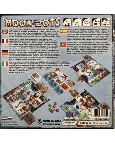 Настолна игра Moon Bots - Семейна - 2