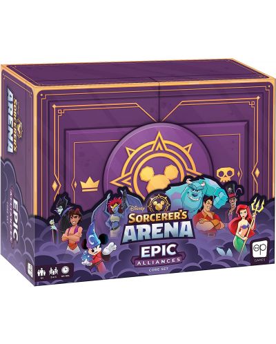 Настолна игра Disney's Sorcerers Arena: Epic Alliances (Core Set) - семейна - 1
