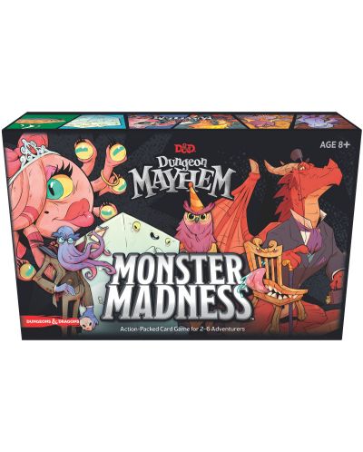 Настолна игра D&amp;D Dungeon Mayhem: Monster Madness - Семейна