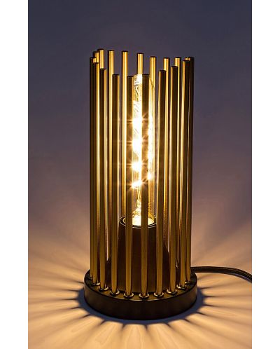 Настолна лампа Rabalux - Roxas 74021, IP20, 230V, E27, 1 x 40W, черен мат - 3