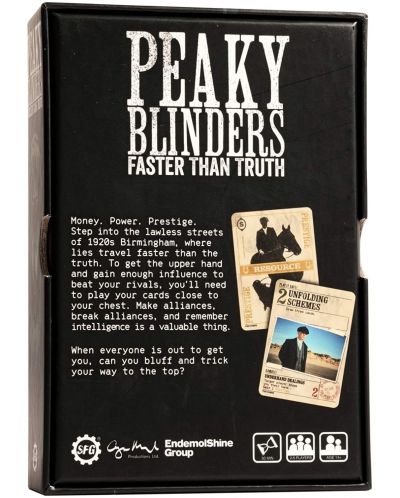 Настолна игра Peaky Blinders: Faster than Truth - семейна - 5