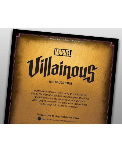 Настолна игра Marvel Villainous - Infinite Power - 7