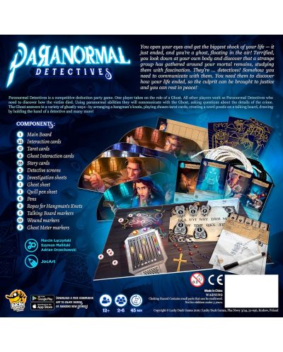 Настолна игра Paranormal Detectives - семейна - 3