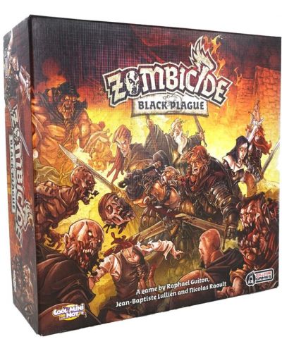 Настолна игра Zombicide: Black Plague - Кооперативна - 1